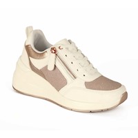 STHEF - Zapatillas Moda Zapatilla con taco 7812 BLANCO